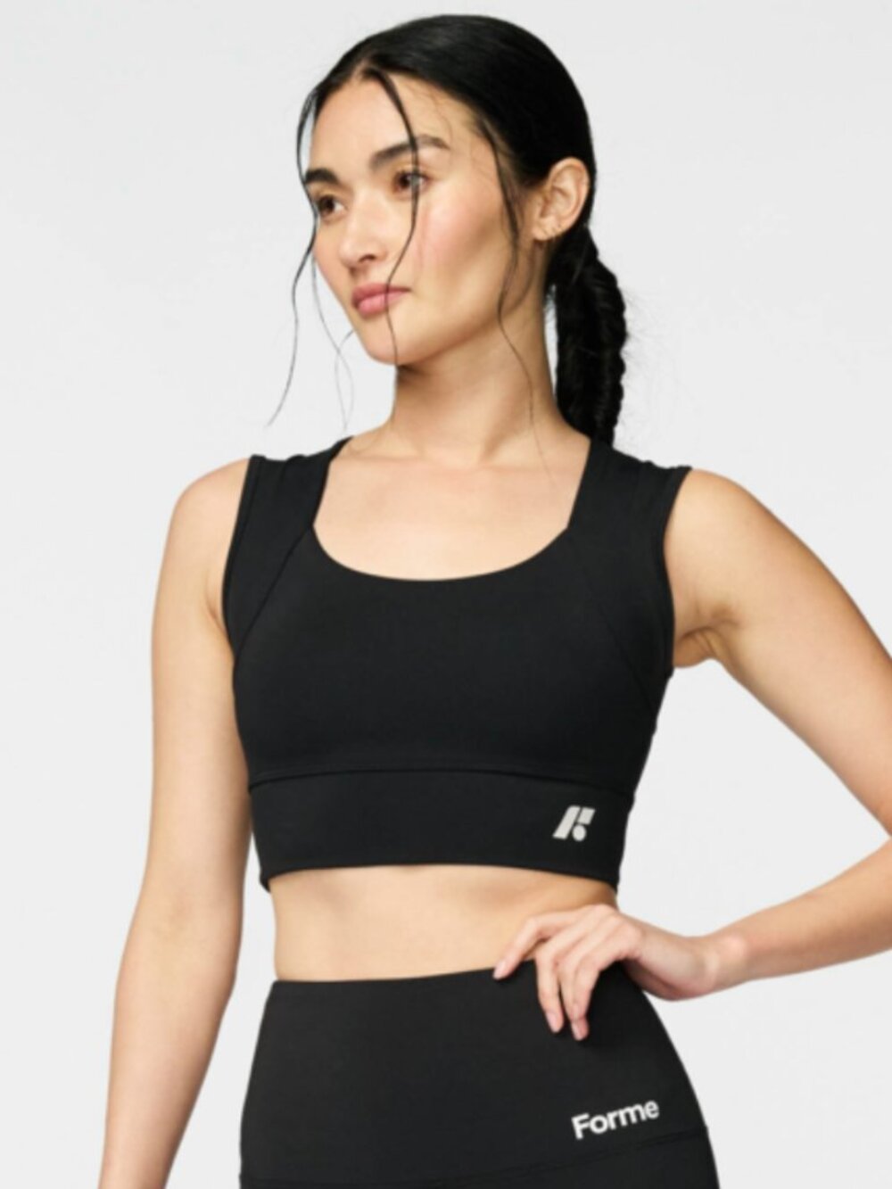 FORME Power Bra in Obsidian Black Size Medium